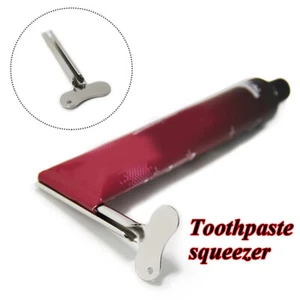 Stainless Steel Tube Toothpaste Squeezer Key Dispenser Wringer Easy Squeeze" - Picture 1 of 10