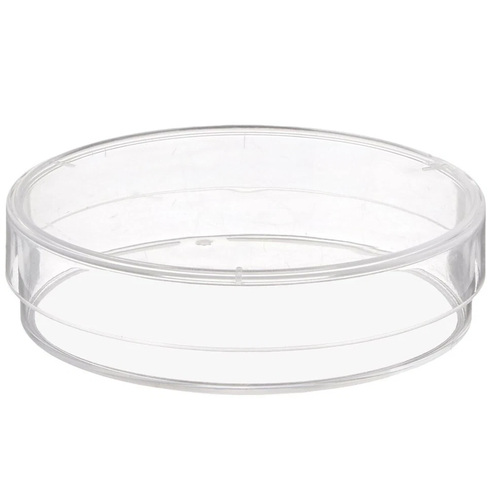Petri Dishes 60x15mm Polystyrene 1 Compartment 3 Vents Sterile KarterSci 20 Pack - Image 1 of 1