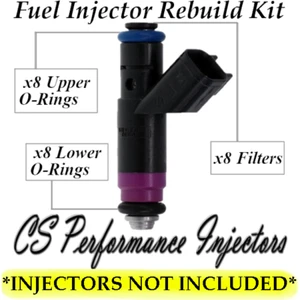 Fuel Injectors Rebuild Repair Kit fits 53032713AA for 04-05 Dodge 5.7L V8 - Picture 1 of 2