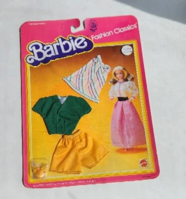 Barbie Fashion Classics #4294 Mattel 1982 para Barbie, Christie y PJ ¡Nueva! Foto 1 de 2