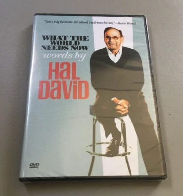 New! What The World Needs Now Words By Hal David DVD Documentary - Ships Free - image 1 of 3