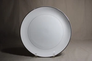 1 Fine China By FASHION ROYALE Round Serving Plate, Eternally Yours Pattern - Picture 1 of 3