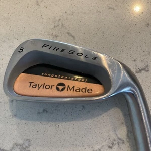 TaylorMade Firesole Tungsten Graphite Bubble 5 Iron TM Grip RH Senior M-70 - Picture 1 of 8