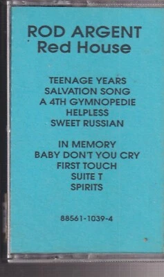 rod argent red house   cassette promo  1990 - Image 1 of 2