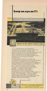 1954 Texas Instruments Werbung Dallas, Texas - Bild 1 von 1