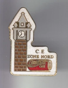 RARE PIN PINS PIN'S .. VINTAGE 1991 COKE COCA COLA FRANCE USINE C.E NORD ~US4 - Picture 1 of 1
