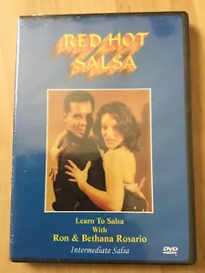 RED HOT SALSA DVD, LEARN TO SALSA WITH RON & BETHANA ROSARIO INTERMEDIATE LEVEL. - Picture 1 of 4