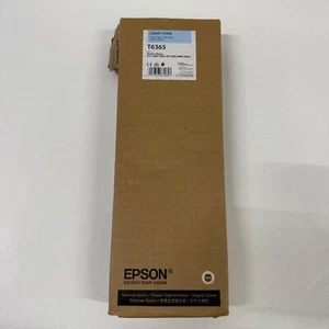 Original Epson Light Cyan Tintenpatrone T6365 Datum: November 2022 - Bild 1 von 6