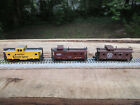 3 N scale Chessie System N.Y. Central Cotton Belt Route Caboose