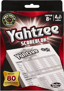 YAHTZEE Score Cards Pad - 80 Game Sheets Refill Milton Hasbro Gaming - Picture 1 of 3
