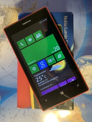 Smartphone Nokia Lumia 520 Rosso Windows Phone - Immagine 1 di 4