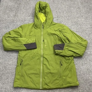 Orvis PRO Insulated Hoody Jacket Mens Large Green Hooded Full Zip Fishing Trail - Picture 1 of 10