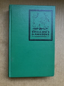Swallows and Amazons by Arthur Ransome 1931 HC First US Edition Ex-Library - Picture 1 of 8
