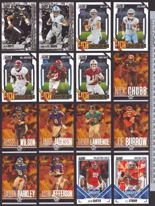 249x 2023 Score Football Base/Insert/Rookie Lot Stroud RC Burrow Jackson Barkley - Bild 1 von 24