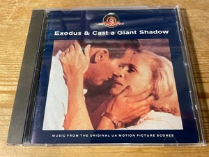 EXODUS / CAST A GIANT SHADOW (Ernest Gold, Elmer Bernstein) OOP EMI Score CD EX - Picture 1 of 2