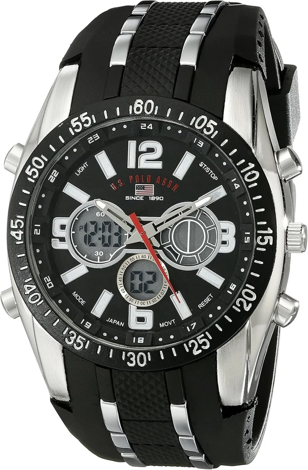 Accutime U.S. Polo Assn. Sport Men's US9281 Sport Watch