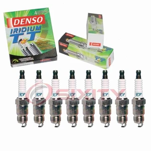 8 pc Denso Iridium TT Spark Plugs for 1987 Dodge D250 5.9L V8 Ignition em - Picture 1 of 5