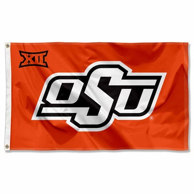 Oklahoma State University Big 12 Flag - Image 1 of 4