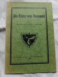 Bremen Bremensien, Die Ritter von Aumund, a.d.Jahr 1930, v. J.F. Rohr, rar! Heft - Bild 1 von 6