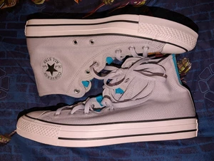 Converse Chuck Taylor All Star Hi Años 90 Retro Gris Azul Para Hombre Talla 11 A08591F Nuevo Sin Caja - Imagen 1 de 11