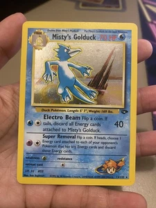 Misty's Golduck 12/132 Gym Challenge Rare Holo Pokémon Card  - Picture 1 of 3