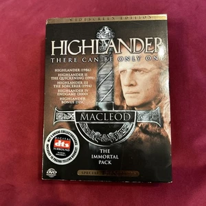 Highlander 1-4 There Can Only Be one Immortal Pack M 1 2 3 4 Box Set UK R2 DVD - Bild 1 von 7