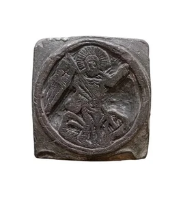 *HH* Antico Sigillo Timbro Matrice Religiosa Votiva Devozionale Gesù Cristo - Bild 1 von 17