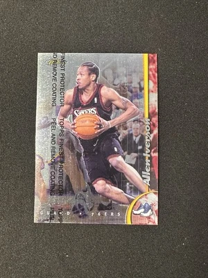 1998-99 Topps Finest Allen Iverson #42 With Coating - Image 1 of 2