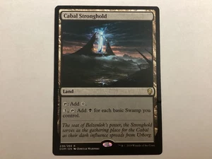 MTG Dominaria CABAL STRONGHOLD Damaged (9493) Graded Power - Picture 1 of 2