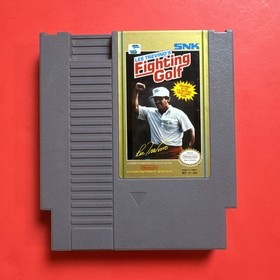 Lee Trevino's Fighting Golf Nintendo NES Cart only 100% Authentic SNK
