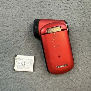Sanyo Xacti VPC-CG20EX 10.0MP HD Digital Video Camera Camcorder Red - Picture 1 of 6