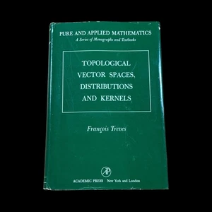 Topological Vector Spaces & Kernels - François Trèves 1967 Hardcover Schutzumschlag - Bild 1 von 11