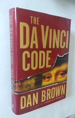 The Da Vinci Code Dan Brown 2003 True 1st Edition 1st Printing HC/DJ RARE Errors Foto 1 de 4