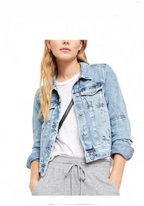 Free People Rumors Jeansjacke - Bild 1 von 6