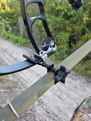 Treestands Universal Bow Holder Easy Installation Adjustable Black - Image 1 of 4