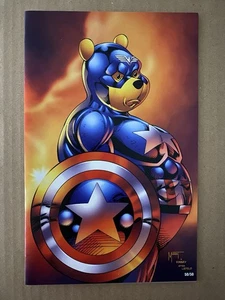 Do You Pooh #1 Captain America NYCC 2023 Virgin Comic Book NM - Bild 1 von 6