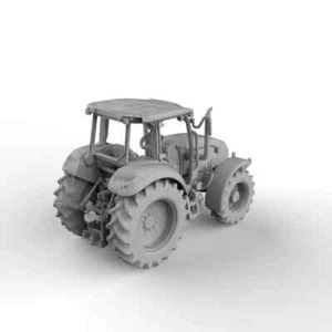 Aratro trattore agricolo/costruzione LYT87398 scala 1/87 HO - Foto 1 di 2