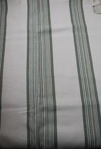 Cowtan & Tout Fabric Remnant Barca Stripe Aqua Willow 50"x70" - Picture 1 of 5