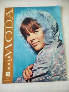 Vintage fashion magazine "nasa moda" 11/1966 Czechoslovakia USSR - Picture 1 of 9