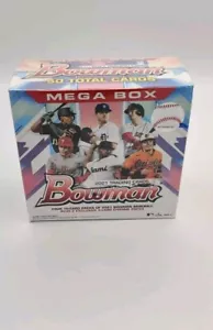 2021 Topps Bowman MLB Baseball Trading Cards Mega Box - Factory Sealed - Picture 1 of 1