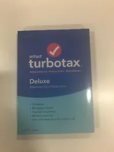 Intuit Turbotax Deluxe + State 2018 - Picture 1 of 1