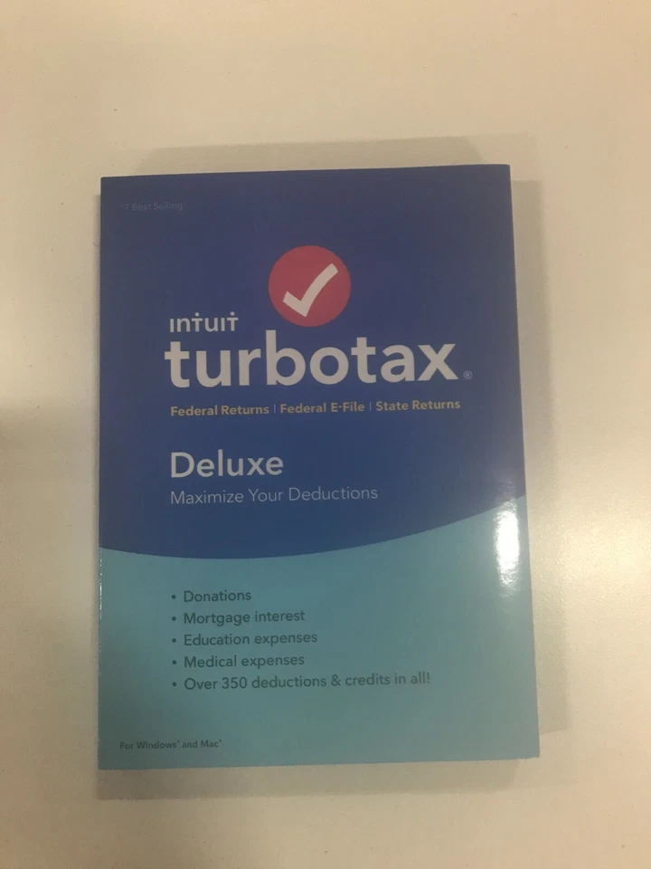 Intuit Turbotax Deluxe + State 2018 - Image 1 of 1