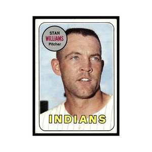 1969 Topps Stan Williams Indians #118 - Picture 1 of 3