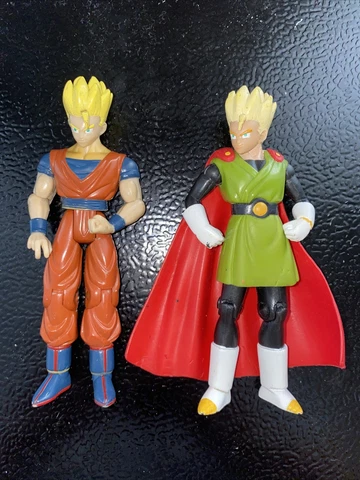 DBZ Legend of the Saiyans SS Gohan Vs Great Saiyaman Figure 2-pack Jakks RARE Cover