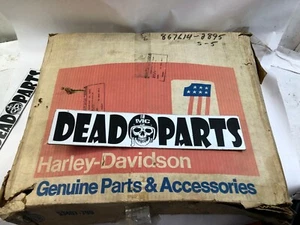 Harley new nos 53282-80 2 tone rich red king tour pak lid top - Picture 1 of 5