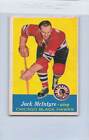 1957/58 Topps #28 Jack McIntyre Blackhawks EX/MT *24