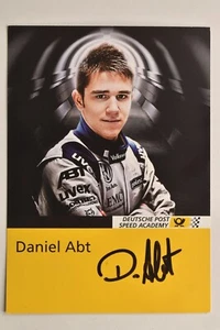 Daniel Abt - ATS Formel 3 Cup - original Autogramm - - ca. 15x10cm - Autogrammk - Bild 1 von 1