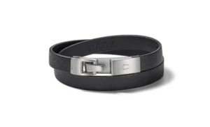 Bracciale Bulova in pelle doppio avvolgimento J96B018M - Foto 1 di 3