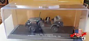 NOS-1/43 IXO/Eaglemoss Diecast Dodge WC57 command car USMC Pelau Island 1944 - Picture 1 of 9