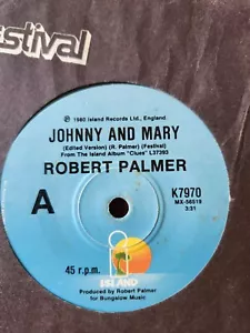 Robert Palmer "Johnny & Mary" 1980 ISLAND Oz 7" 45rpm - Picture 1 of 2